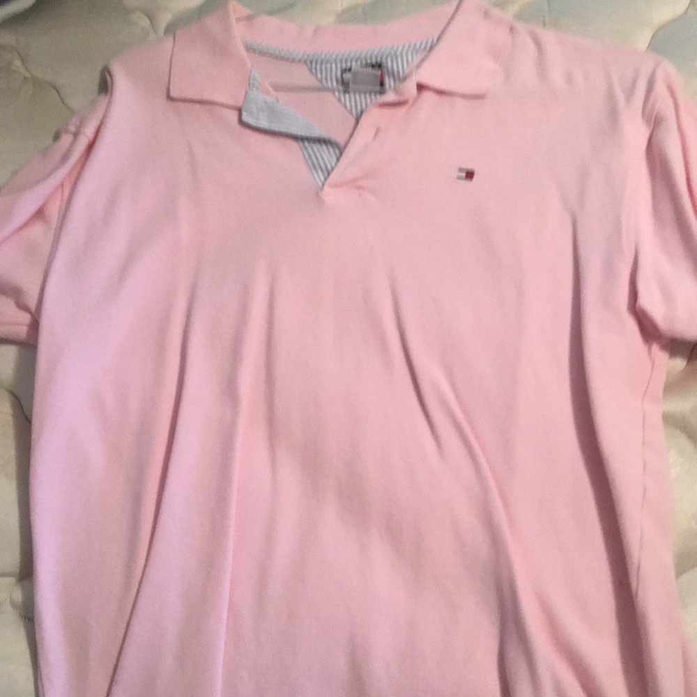 Pink polo